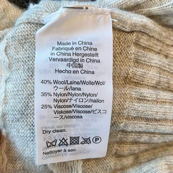 LAST CHANCE J. Crew wool fair isle sweater - Picture 4 of 4